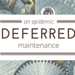 deferred maintenance digital properties
